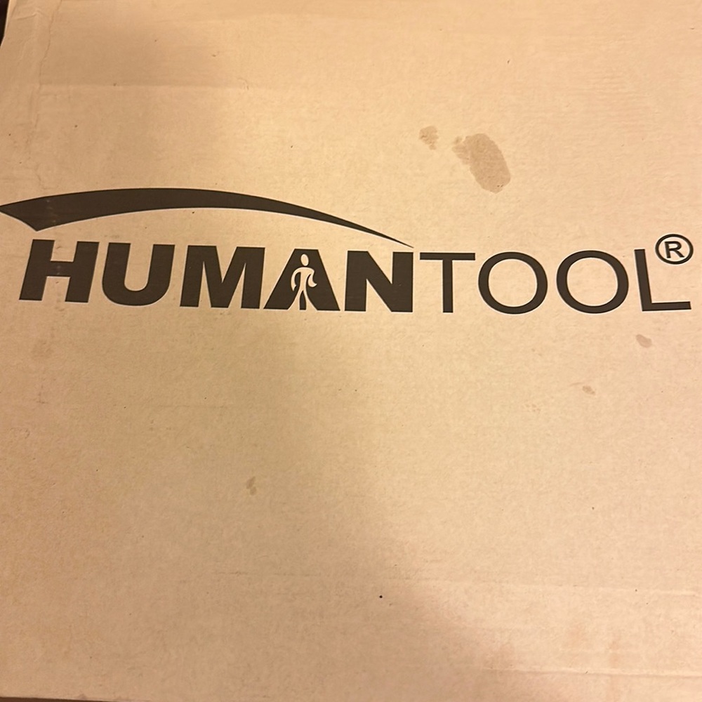 Human tool, saddle chair, black new